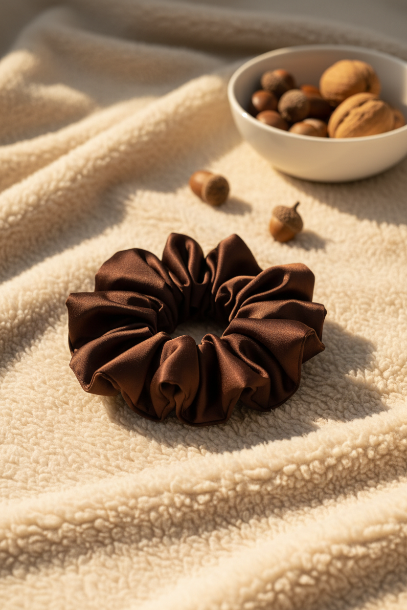 Chocolate Dream Scrunchie – Lifestyle